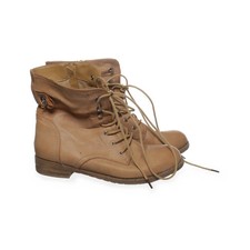 Jumex, Schnürstiefel, Größe: 37, Beige, Damen #WCe