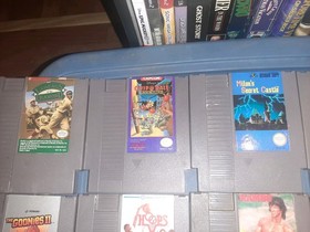 Lot Of 12 NES Games, Super Mario Bros 2, Rambo Etc. Nintendo  Video Games Tested