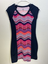 Title Nine womens Gidget 2.0 Athletic dress size XS chevron print Zip Pocket