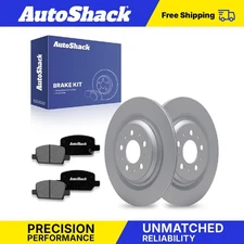 Rear Brake Rotors Premium Ceramic Pads for 2017-2024 Tesla 3