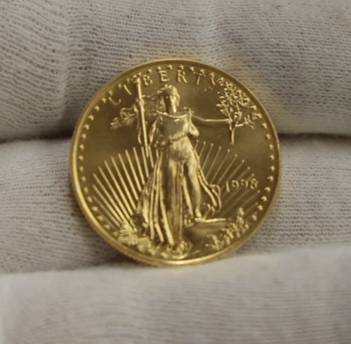 1996 US 1/2 oz $25 Gold Eagle Nice Gem Unc