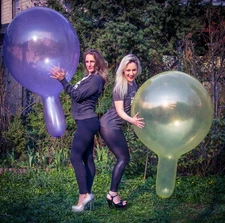 1 x Cattex 35" LONGNECK BALLOON * CRYSTAL COLOURS * CRYSTAL COLOURS * LOONER *