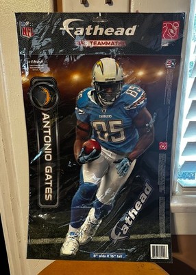 Chargers - FATHEAD Antonio Gates 8'' Wide x 16'' Tall