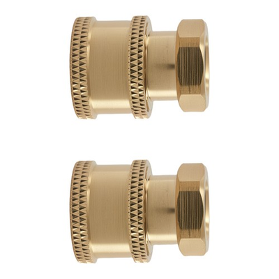 #ad 1 4quot; QC Socket to Female NPT Brass Coupler Adapter for Pressure Washer Wand 2PCS $14.89