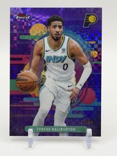 2026 Topps Finest Tyrese Haliburton Purple /99 Pacers #147 Uncommon