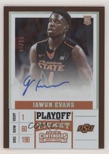 2017 Panini Contenders Draft Picks Playoff Ticket 5/15 Jawun Evans #81 Auto 0c2
