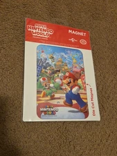 Universal Studios Hollywood Super Nintendo World & Mario Die Cut Magnet