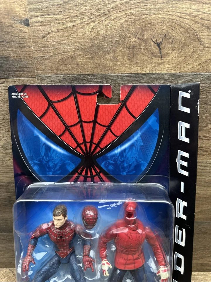 ToyBiz 漫威蜘蛛侠摔跤手官方电影人偶 2002 年 6 号密封 — 第 2/4 张图片