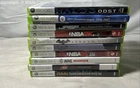 Halo 3 ODST Batman Arkham Xbox 360 Game Lot 10 Games Sports Racing Action