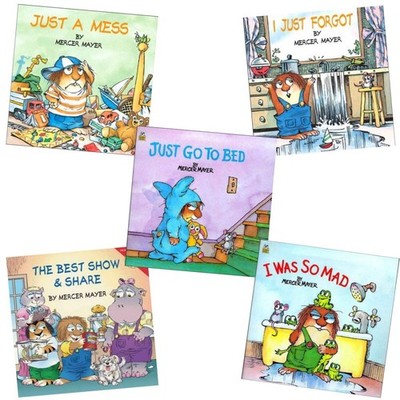 Little Critter Set of 5 Paperbacks Includes I Was so Mad, I Just Forgot, Jus...
