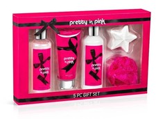 Fragrance Bath Body Collection Gift Box, Includes Shower Gel, Body Lotion, ...