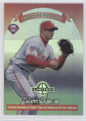 1997 Donruss Limited Counterparts Exposure Scott Rolen Edgardo Alfonzo HOF 0p7