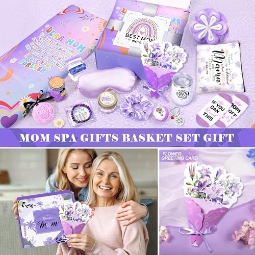 Cute Acrylic Mom Decor - Engraved Desk Decoration, Birthday & Mother's Day Gift From Daughter, 4x4 Inches