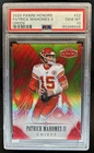 2020 Panini Honors Patrick Mahomes II Green #/25 Chiefs PSA 10 GEM MINT