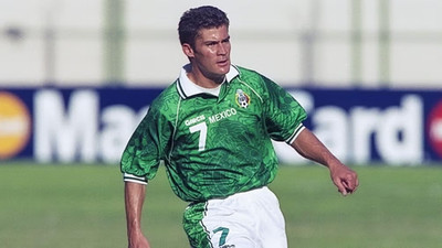 Mexico Season 1999 Cup America Jersey Small #7 R. RAMIREZ