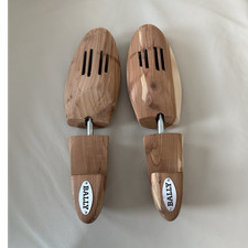 Bally Wooden Shoe Trees Wood Pair Adjustable Wooden Shoe Tree Set