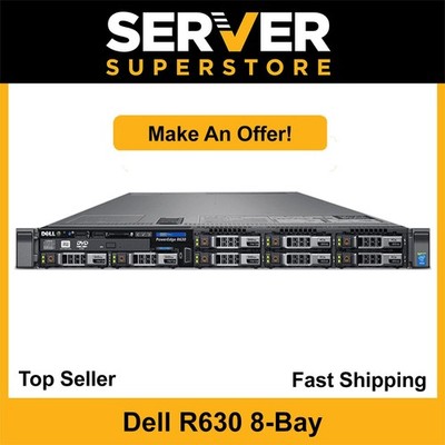 Dell Poweredge R630 Server 2x E5-2623 V4 - 2.6GHz H730 32GB RAM 2x 600GB SAS