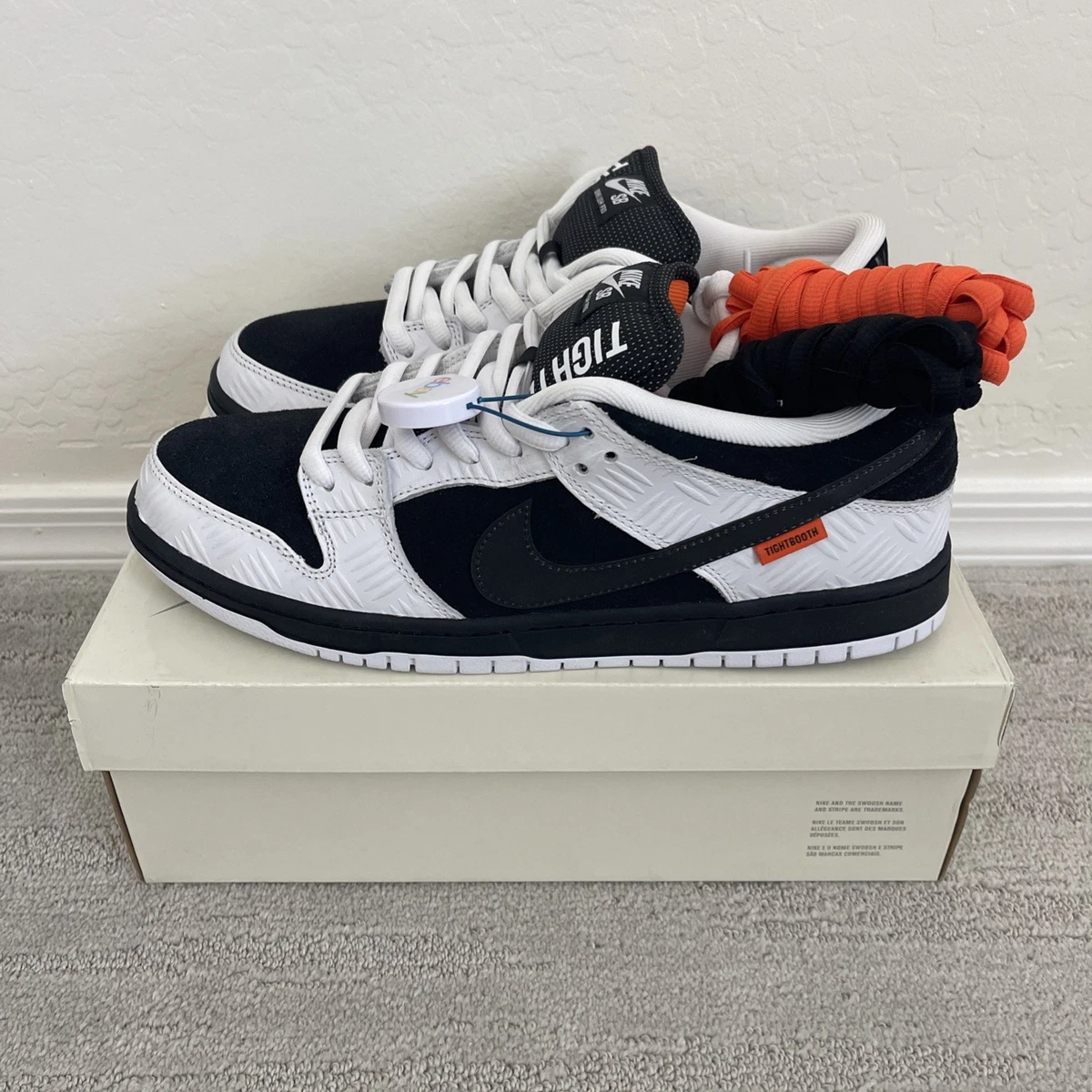Nike SB Dunk Low x TightBooth White - огромный выбор по лучшим