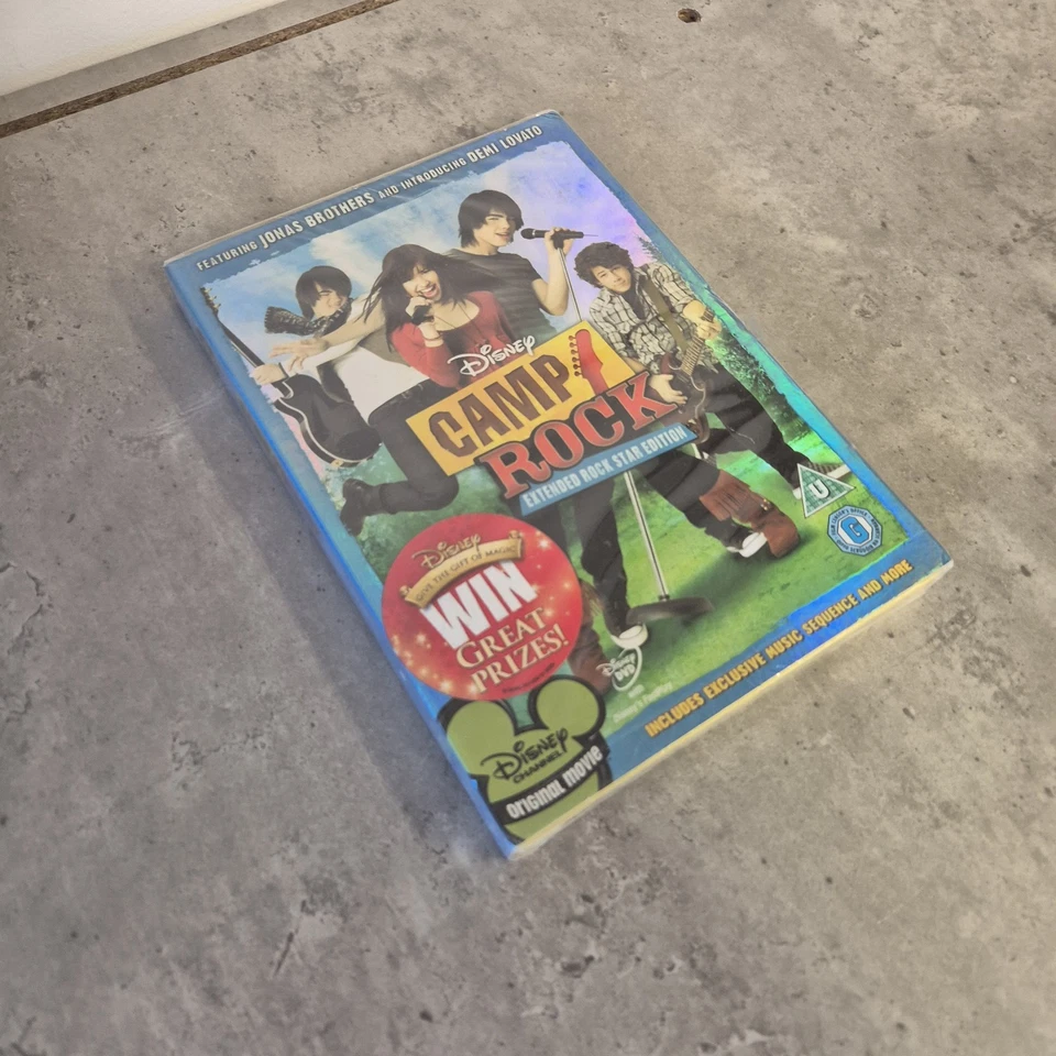 Camp Rock - Disney - Extended Rock Ed - U - DVD - New & Sealed - Free P&P - NEW - Image 2 of 4