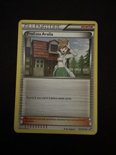 Carta Allenatore Prof.ssa Aralia 101/114 Nero E Bianco Pokemon Italiano Ita 2011