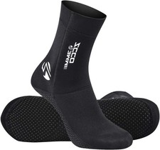 Diving Socks Neoprene 1.5/3mm Swim XX-Small Black for Men Women Youth