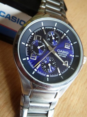 CASIO EDIFICE EF-316 CHRONOGRAPH ARMBANDUHR SPORTUHR MULTIFUNKTION