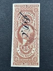 55547 US USA Revenue STAMP SCOTT R46a 25c Imperf  Used SP* Rare Fresh