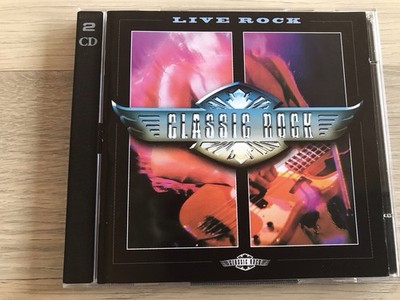 CLASSIC  ROCK  :    LIVE  ROCK    ,  2  CD ,  POP , Rock ,  TIME  LIFE  MUSIC