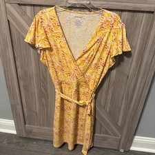Women’s Nine West Dress Yellow New W/O Tags Size Large