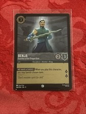 FOIL Lorcana Fabled - Benja - Guardian Of The Dragon Gem 180/204 FOIL
