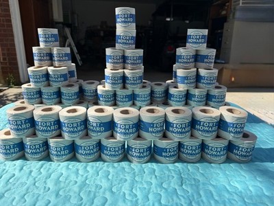 1930s Fort Howard Bath Tissue Sample Rolls Lot of 10 Advertising Ephemera