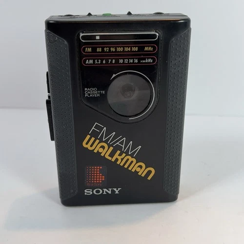 Sony Walkman WM-K1 FM AM Cassette Player Vintage Untested As Is Japan