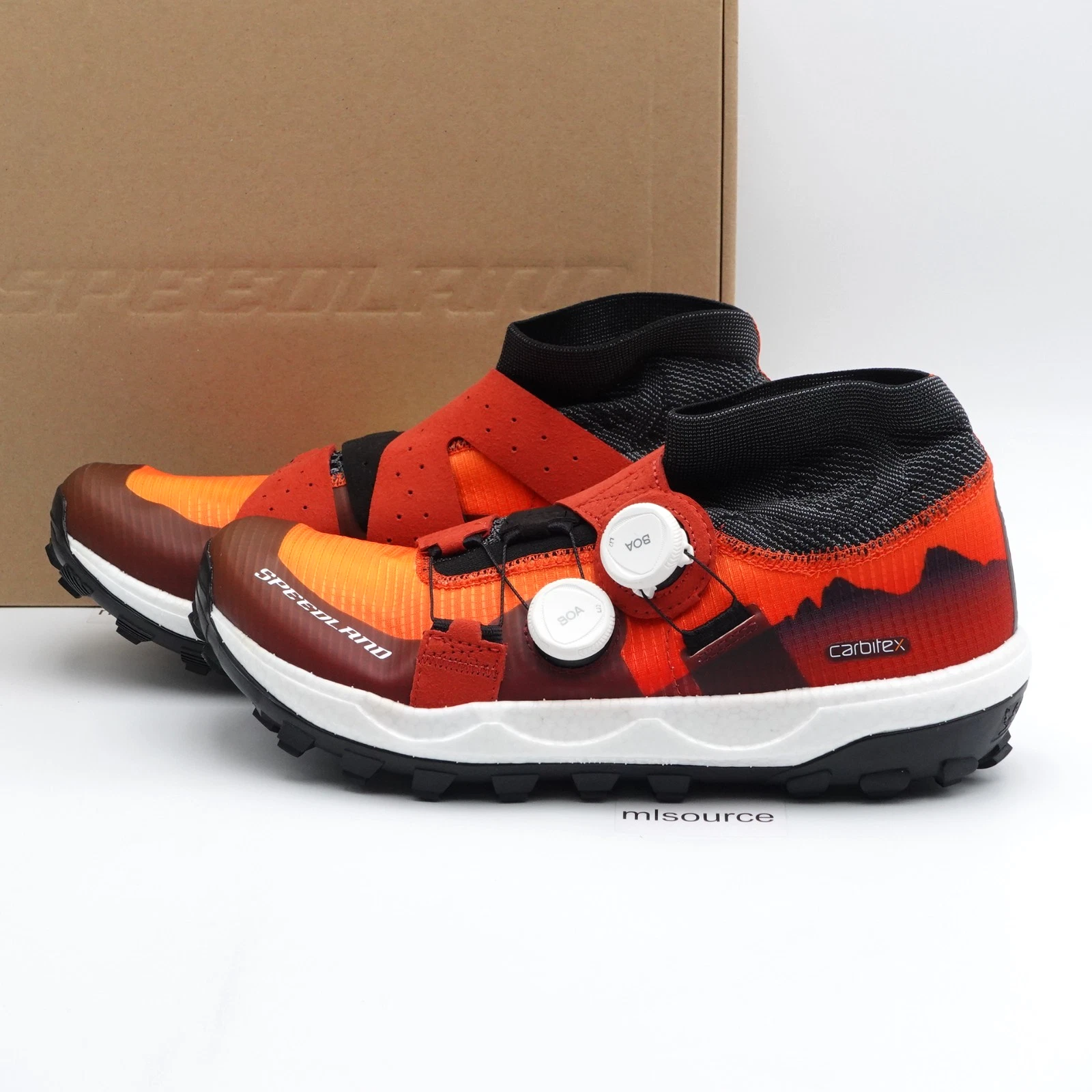 Speedland Men's GL:SVT Hyper Performance Trail Running Shoe GL-SVT-008 Black/Red
Opens in a new wind