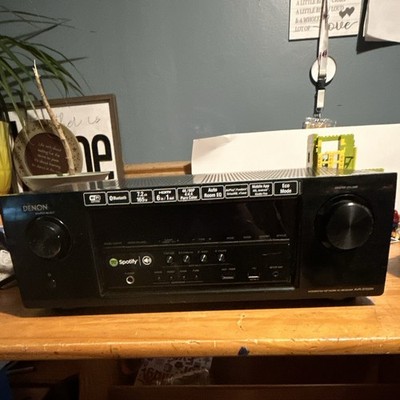 Denon AVR-S700W 7.2 Channel A/V Receiver Bluetooth HDMI USB Eco Mode 165W Black