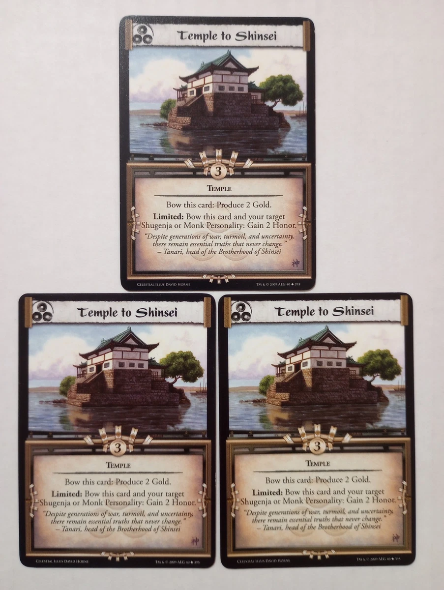 Legend of the Five Rings AEG Individual Collectible Card Game