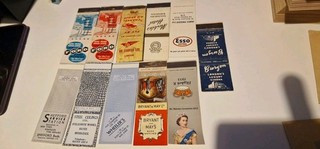 11 Bryant May vintage Matchbook Covers (Curzon)