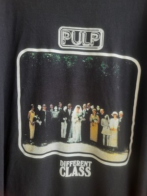 Pulp Different Class Album UK Tour Fans Made T-Shirts Long Sleeve 