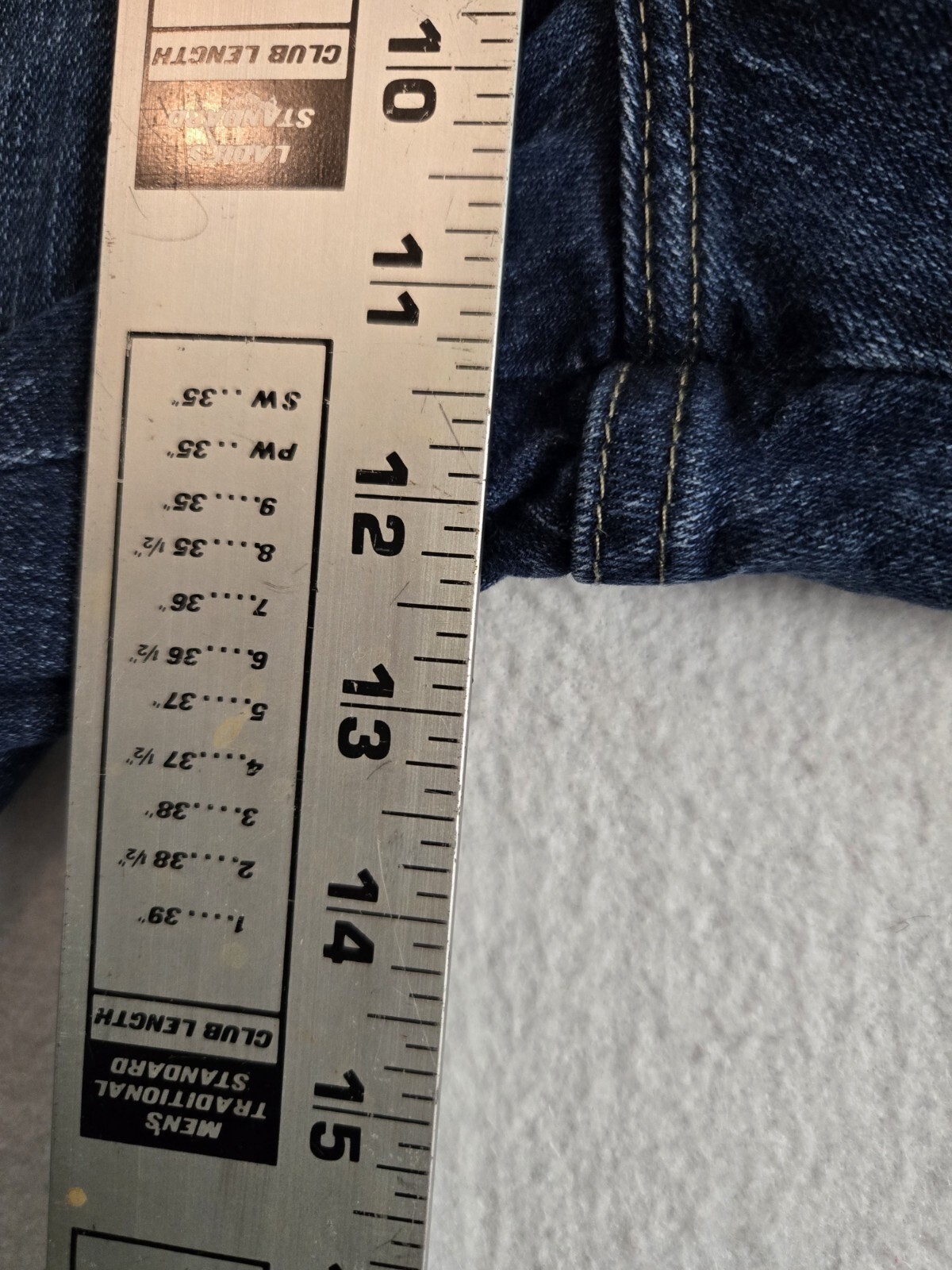 Lee Womens Jeans Size 12 Short Relaxed Straight  Cotton Blend Blue thumbnail 5