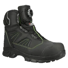 REFRIGIWEAR 1250CRBLK070 Hiker Boot,7,Black,PR 786ED2
