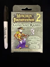 Munchkin Pathfinder 2 Guns & Razzes Card Game Steve Jackson NEW