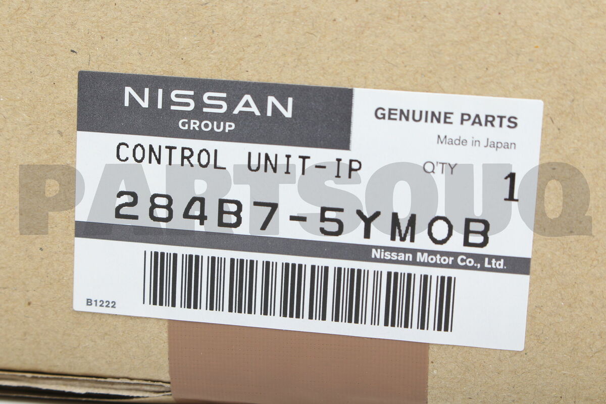 284B75YM0B Genuine Nissan CONTROL UNIT-IP 284B7-5YM0B | eBay 284B75YM0B Genuine Nissan CONTROL UNIT-IP 284B7-5YM0B | eBay