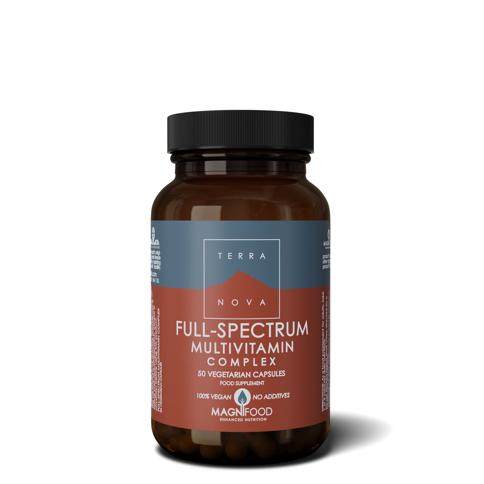 Terra Nova Full Spectrum Multivitamin Complex 50 Vegetarian Capsules - Image 2
