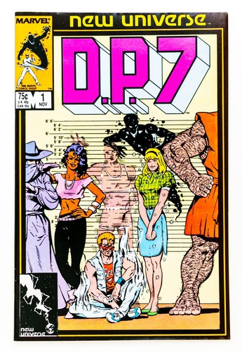 D.P. 7 #1-5 (1986 Marvel) Displaced Paranormals! The Clinic! Unread! NM- - Picture 2 of 12