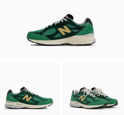 NEW Men's Teddy Santis X New Balance 990 v3 Made USA Green M990GG3