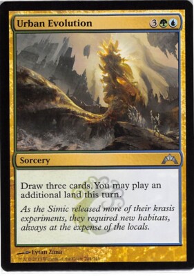 Urban Evolution *PLAYSET* Magic MtG x4 Gatecrash SP