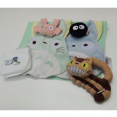 MTO　トトロ　ゴールデンボーイ　OMG 前葉体3種 My Neighbor Totoro Baby Gift Set 8300A Bib & Mini Towel Studio
