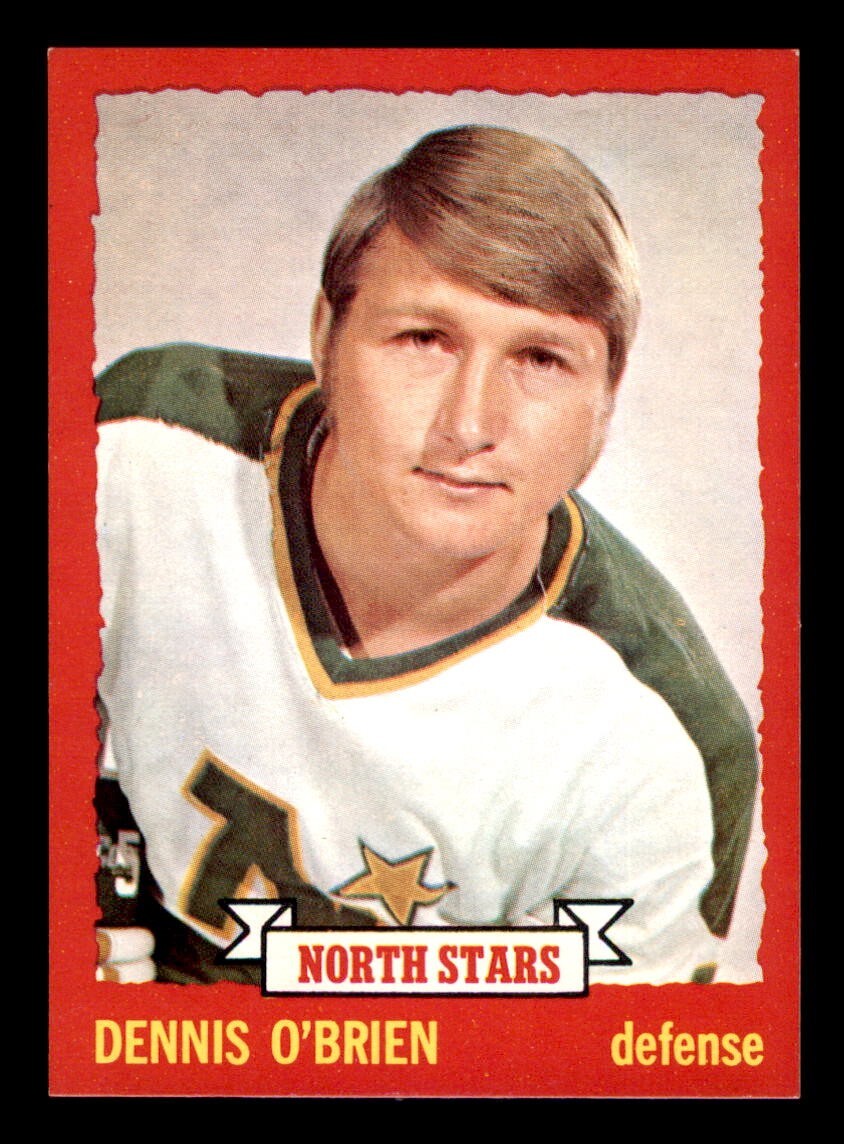 Dennis O'Brien #88 Hockey Cards 1973 O-Pee-Chee trading card — raw and PSA graded price guide