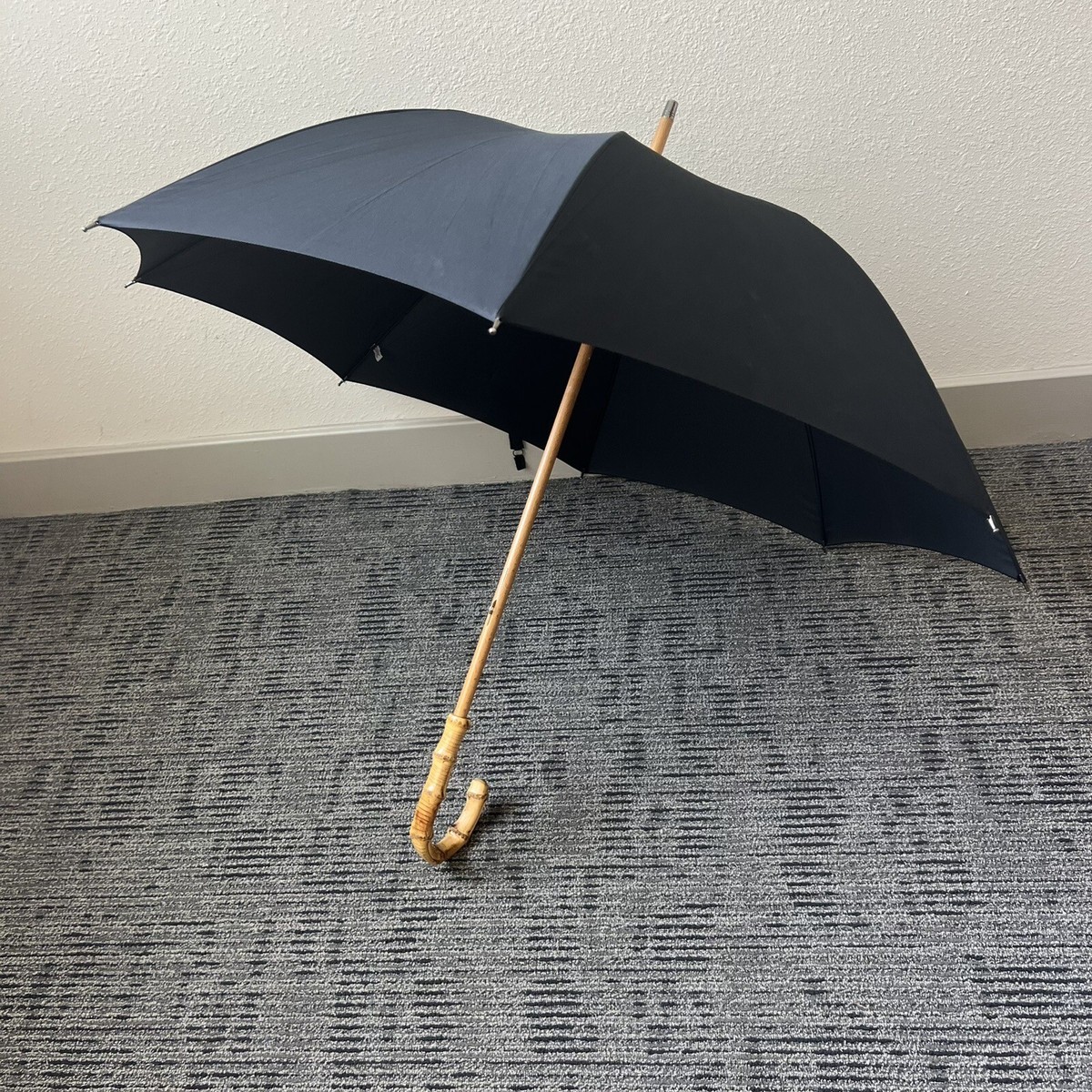 Extra Large Black Brooks Brothers Umbrella Bamboo Handle 36 Extra Large Black Brooks Brothers Umbrella Bamboo Handle 36