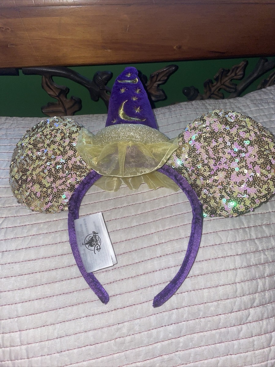BNWT Disney Magic Happens Sorcerer Mickey Purple & Gold  display picture 1