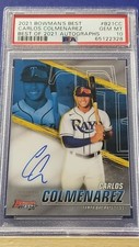 Carlos Colmenarez - 2021 Bowman's Best Best of 2021 Autograph   PSA 10